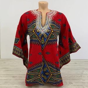 Vintage African Dashiki Tunic, Women’s Medium (HG)